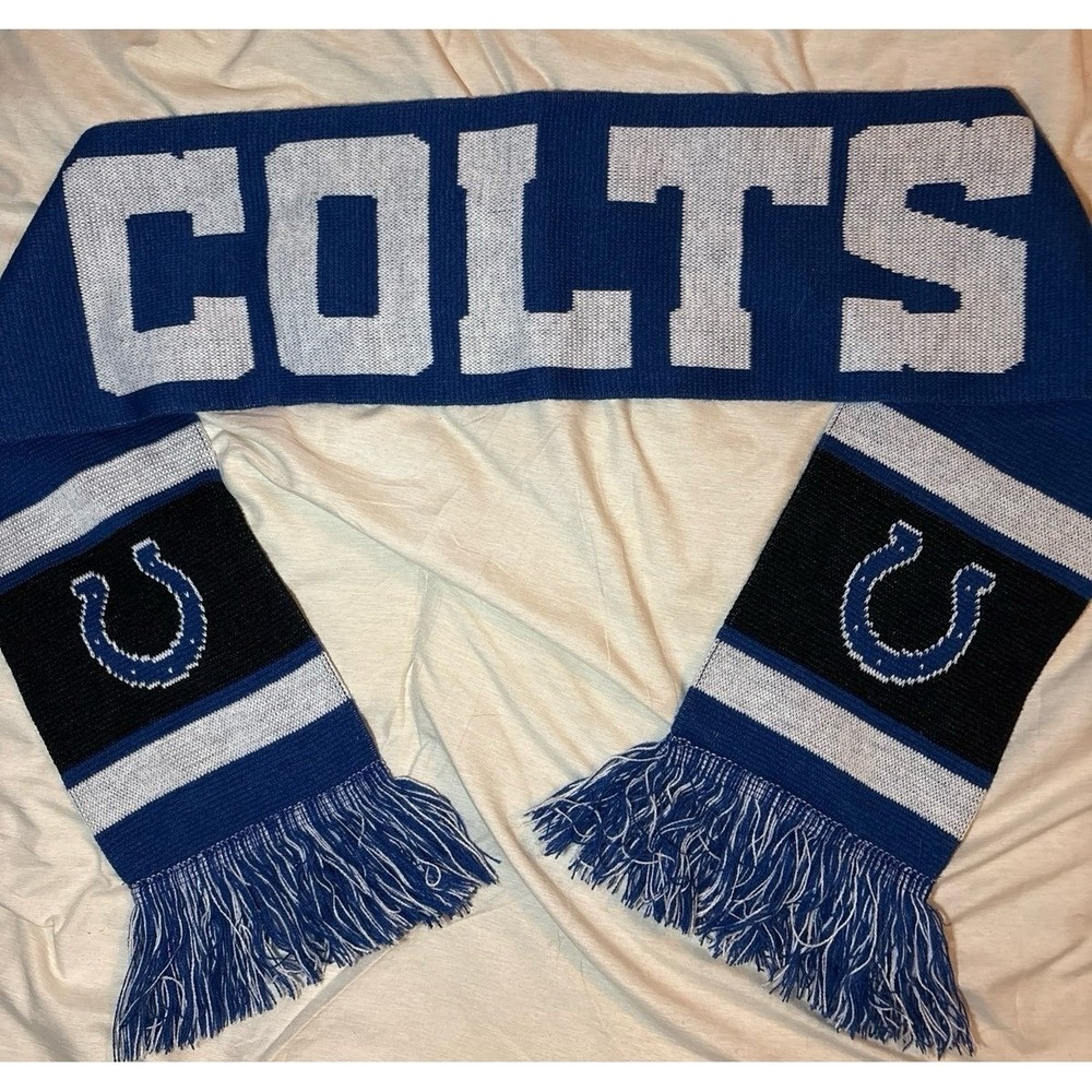 NFL Indianapolis Colts Adult Knit Winter Scarf
